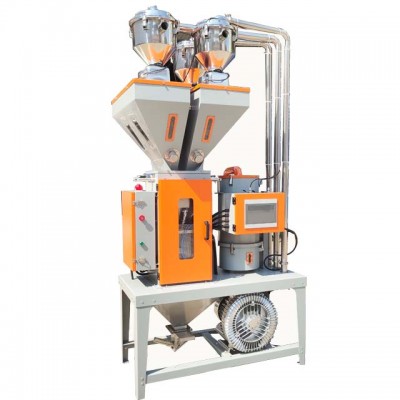 High Quality Plastic granules Gravimetric vertical mixer blender price for injection machine